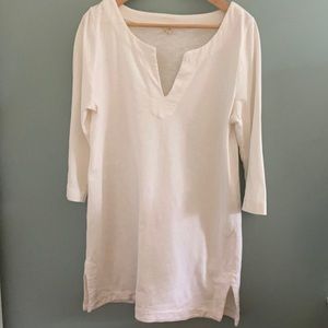 J.Crew White Cover-up/Dress